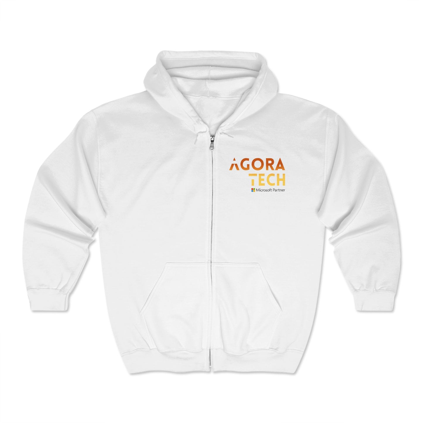 Felpa Zip-Up Classica Agora Tech